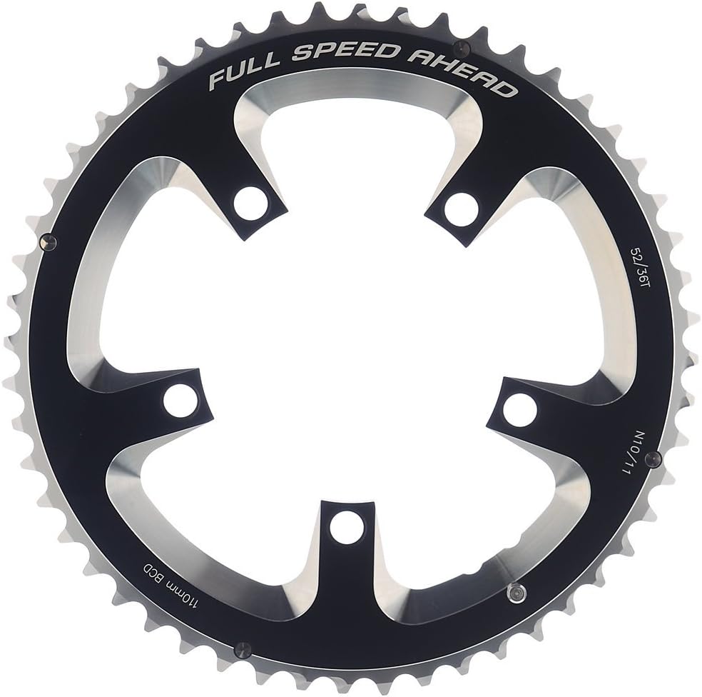 FSA Super Road N10/11 110BCD Kettenblatt, Grau, 110 x 50 t 110 S Argent, 110 S Argent