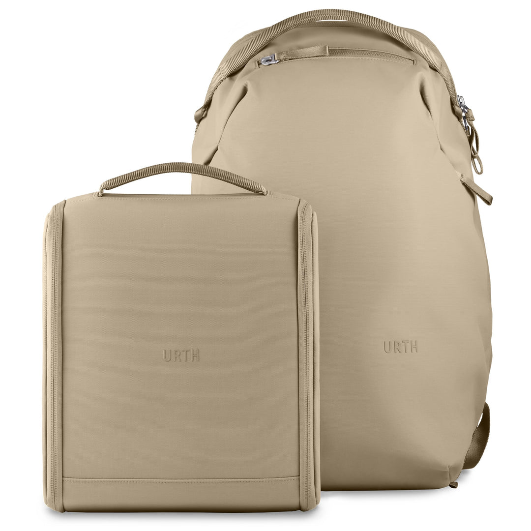 Urth Norite 24L Modular Backpack + 11.3L Camera Insert - Water Resistant, Anti-Theft, Recycled Bag f