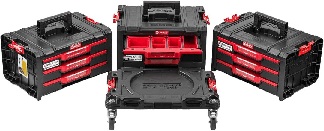 PAFEN Rollende Werkstatt Werkstattschublade - 500 x 325 x 860 mm – Premium Werkzeugkasten auf Rädern