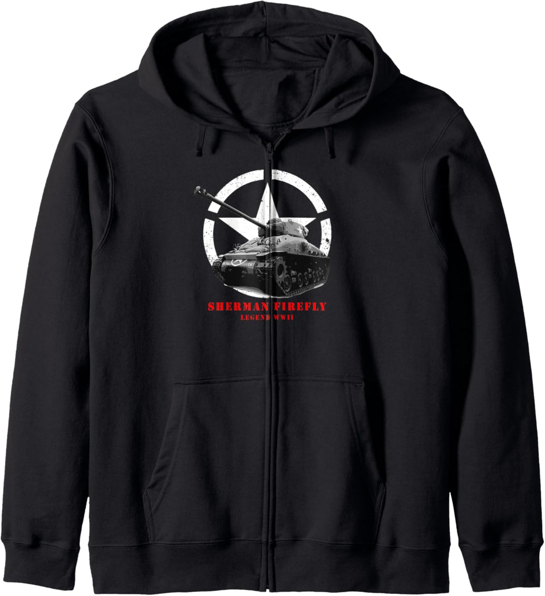 WW2 Kampfpanzer M4 Sherman Firefly Kapuzenjacke
