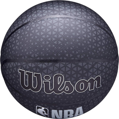 Wilson NBA Forge Pro Printed Ball WTB8001XB, Unisex basketballs, Black, 7 EU