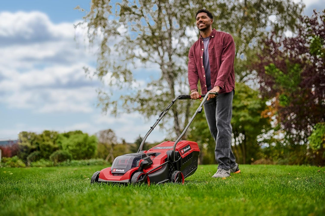 Einhell Akku-Rasenmäher GE-cm 18/32 C Li BL-Solo Power X-Change (18 V, 32 cm Schnittbreite, bis 270
