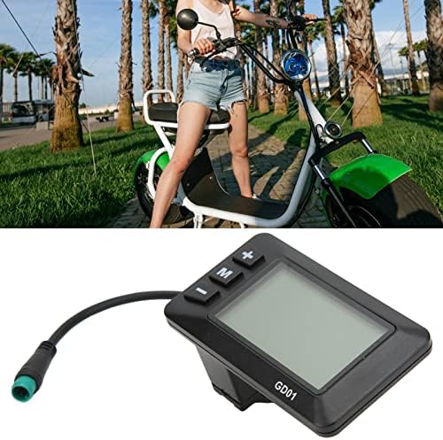 LCD GD01 Display, 36V 48V Elektrisches Display Wasserdichtes Elektrisches Display-Messgerät für 22,2