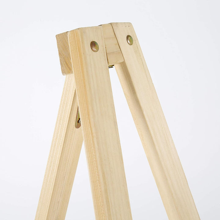 Holz-Staffelei Basic aus Kiefernholz 159 cm Gesamthöhe Künstler Staffelei höhenverstellbar