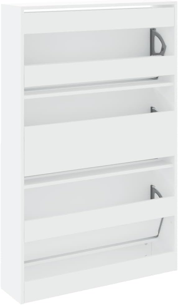 Gecheer Schuhschrank 3 Fächer Schuhablage Schuhregal Schuhständer Schuhaufbewahrung Schuhkipper Schu