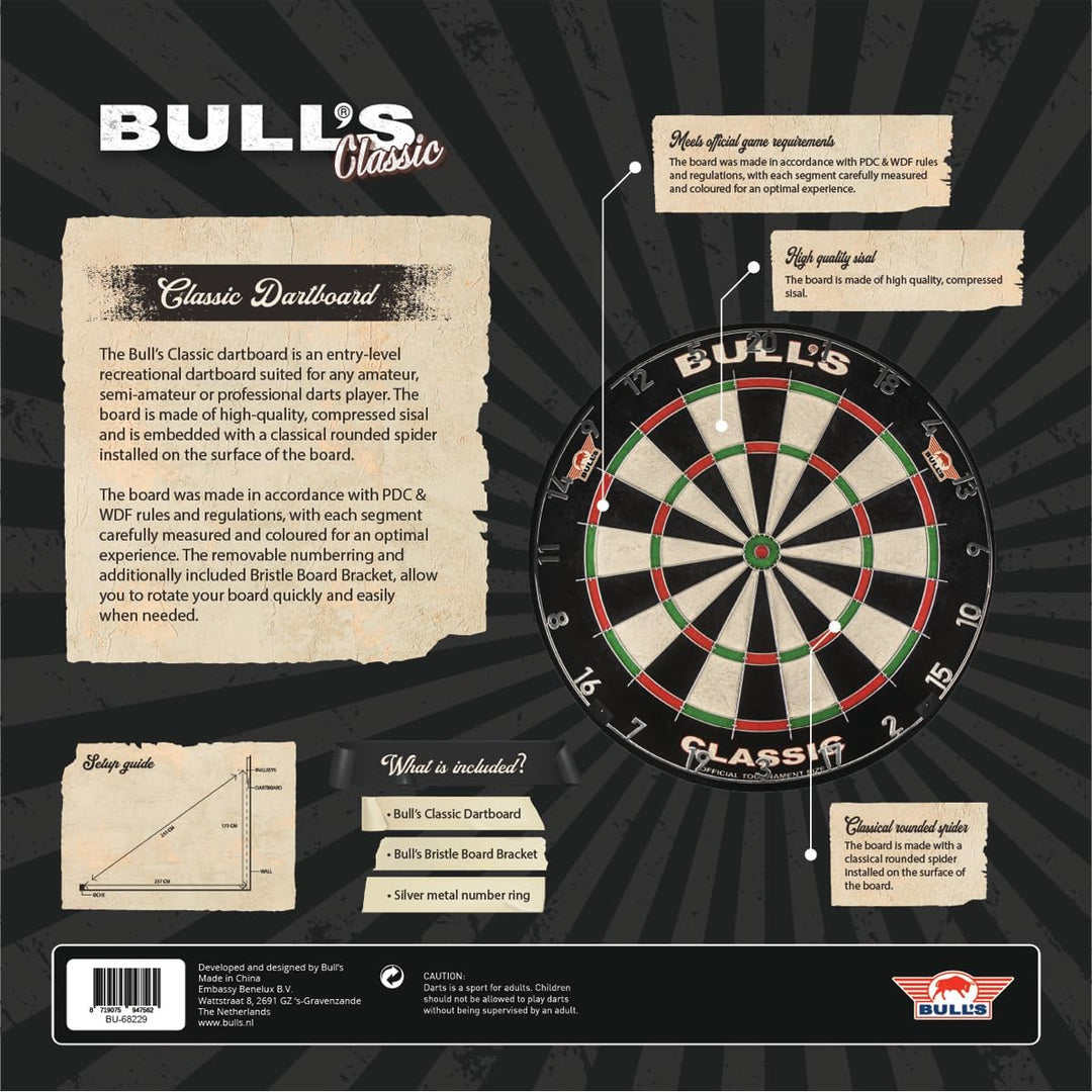 Bull's Classic - Einsteiger-Dartboard
