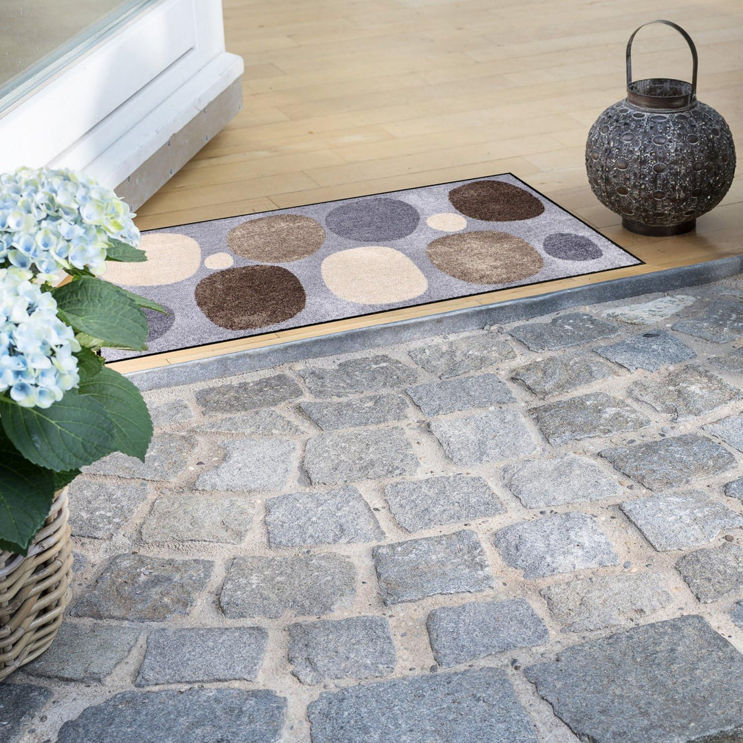 Salonloewe Fussmatte, Grey-beige, 60x180 cm