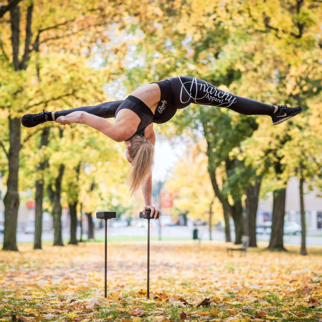 Anarchy Apparel Leggings, Panthera, Fitness, Women, Pants, Compression, Hosen XS Schwarz, XS Schwarz