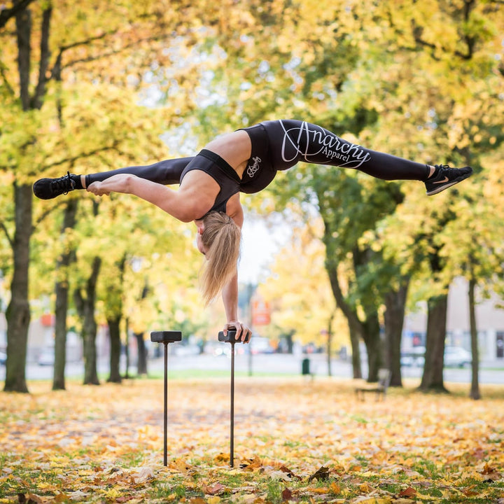 Anarchy Apparel Leggings, Panthera, Fitness, Women, Pants, Compression, Hosen XS Schwarz, XS Schwarz