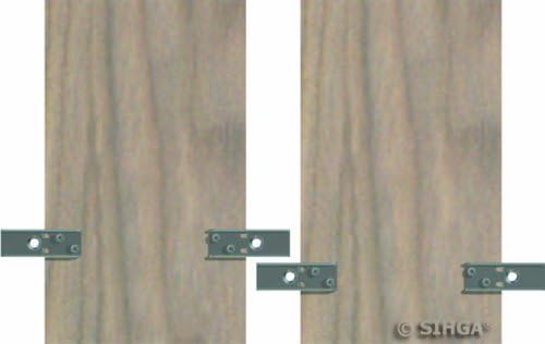 Dielenfix II DF SIHGAMID | Terrassenbefestigung | Holzterrasse | Terrassenschrauben | nicht sichtbar
