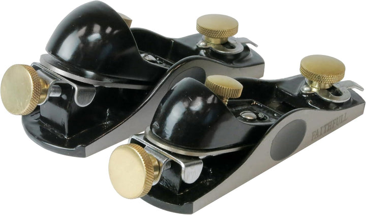 Faithfull - 9.1/2 & 60,1/2 Einhandhobel in Holzkiste - FAIPLANEBPS