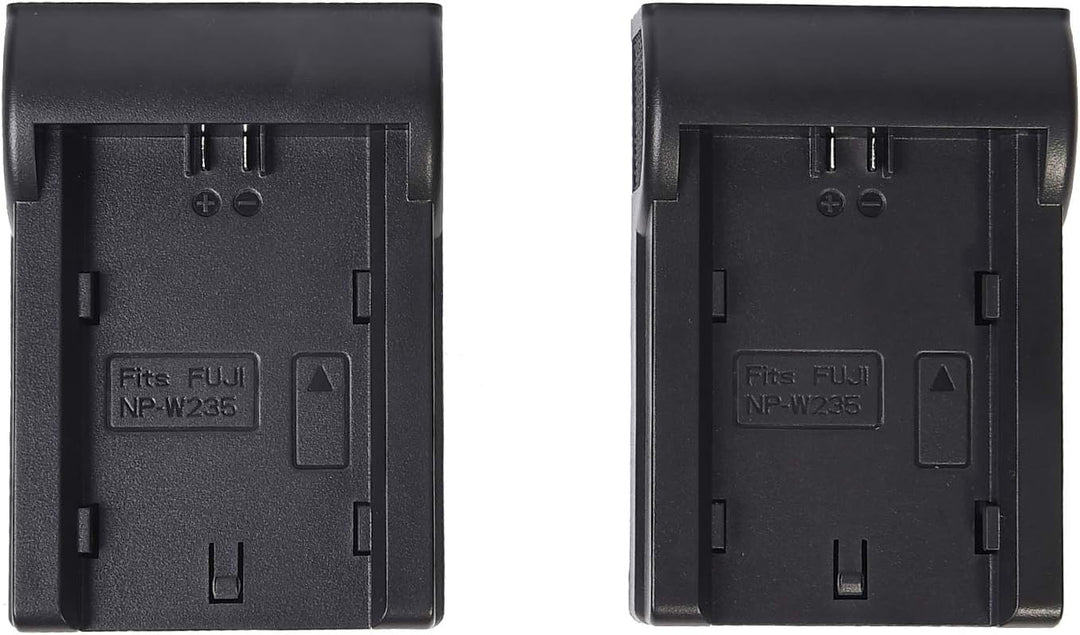 DSTE® 2 Pack Ersatz Batterie NP-W235 + LCD Dual Ladegerät Compatible für Fuji XT4 Digital Kamera