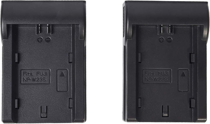 DSTE® 2 Pack Ersatz Batterie NP-W235 + LCD Dual Ladegerät Compatible für Fuji XT4 Digital Kamera
