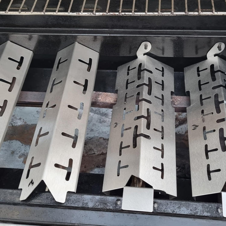 Grillrost.com Das Original Edelstahl Brennerabdeckung passend für Boston - Pro 3/4/EVO (alle Modelle