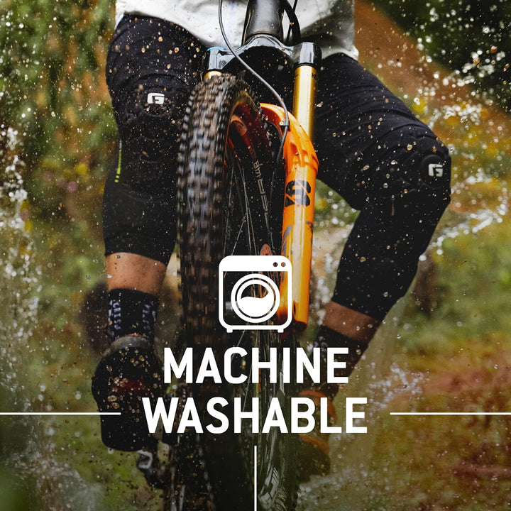 G-Form Pro Rugged 2 Knieschoner für Radfahren, BMX, MTB, Downhill, Skateboard, Grösse XL, Schwarz XL