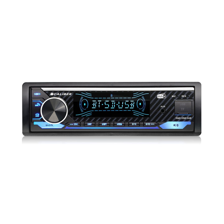 Caliber Autoradio DAB Plus & Bluetooth, 1-DIN, Freisprecheinrichtung, 4x100W, Multicolour, inkl. DAB