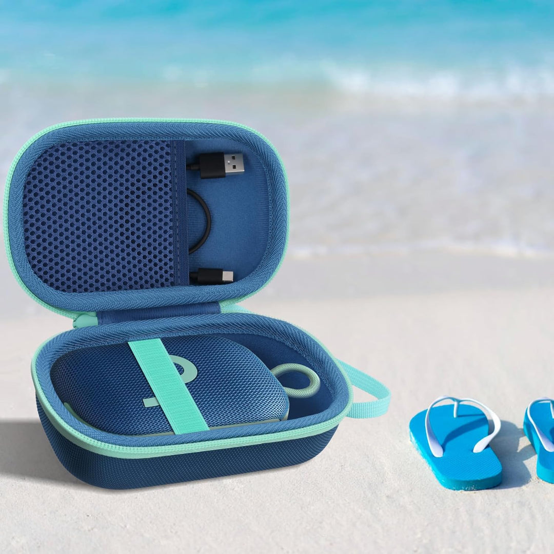co2CREA case Hart Reise schutzhülle Etui Tasche für Anker Soundcore Select 4 Go Bluetooth Lautsprech