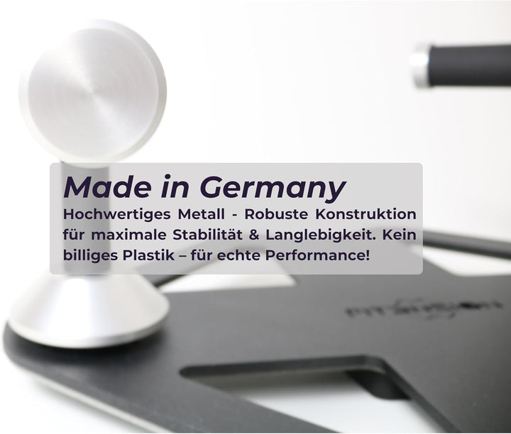 Base – Premium Liegestützgerät aus Metall | Push-Up Board mit 64 Griffpositionen | Ergonomische & be