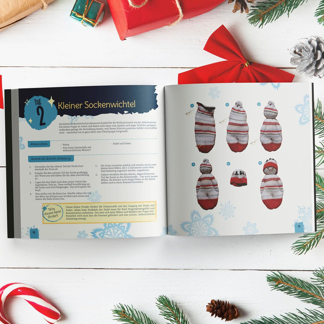 Mit Montessori durch den Advent: Gemeinsame Momente der Freude - 24 einzigartige Montessori-Aktivitä