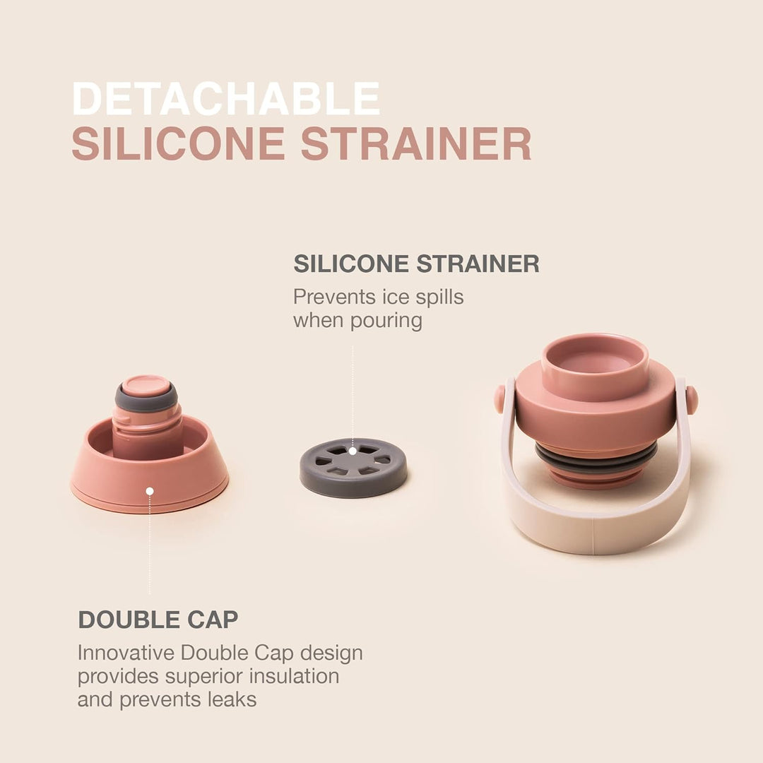 LOCK & LOCK METRO TUMBLER - Thermobecher für Kaffee, Tee und andere heisse und kalte Getränke - Vaku