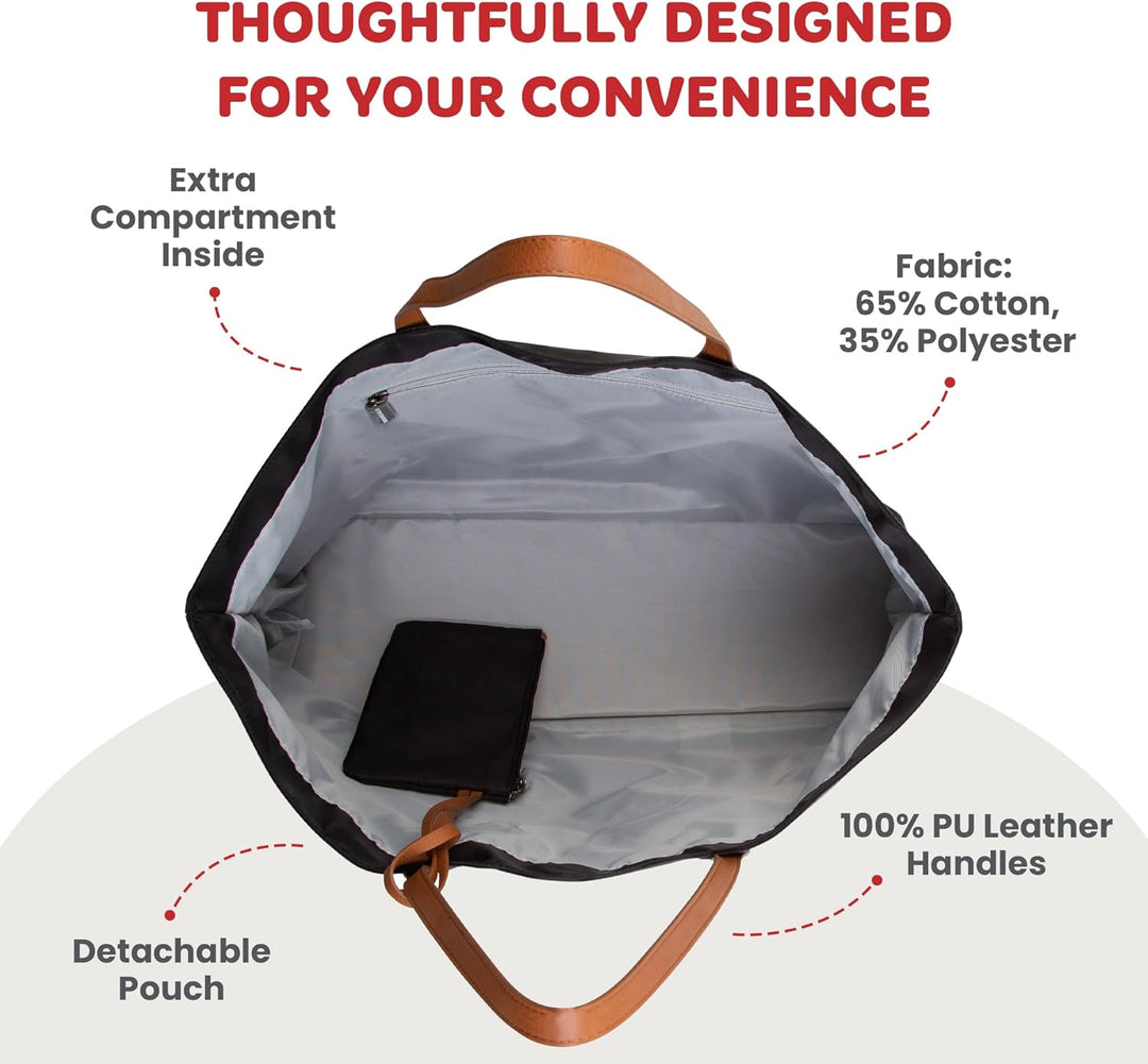Childhome, Family Bag, Wickeltasche, Reise-/Wochenendtasche, grosses Fassungsvermögen, abnehmbare Ta