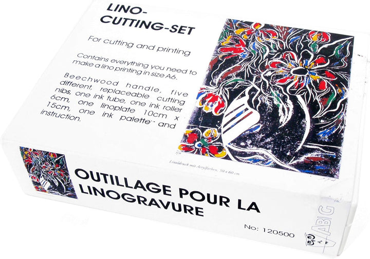 Abig Linolschnitt-Set, komplett