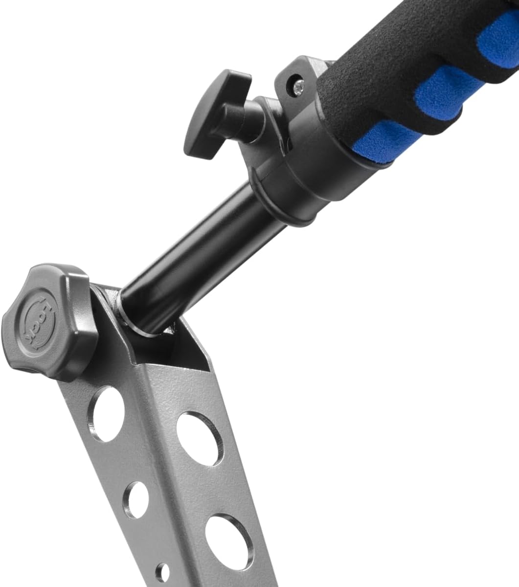 Walimex Pro Cineast I Hand-Shoulder-Videotripod schwarz/blau