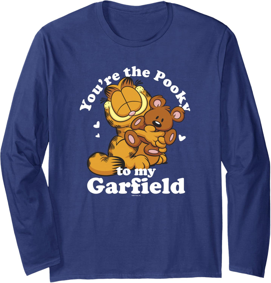 Garfield Valentinstag You're The Pooky To My Garfield Langarmshirt