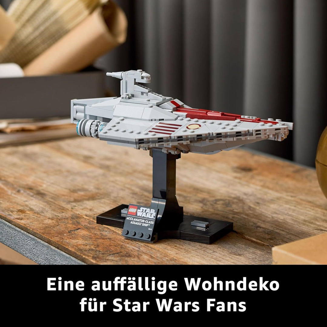 LEGO Star Wars 75404 Assault Ship der Acclamator-Klasse aus Angriff der Klonkrieger - Sternenschiff