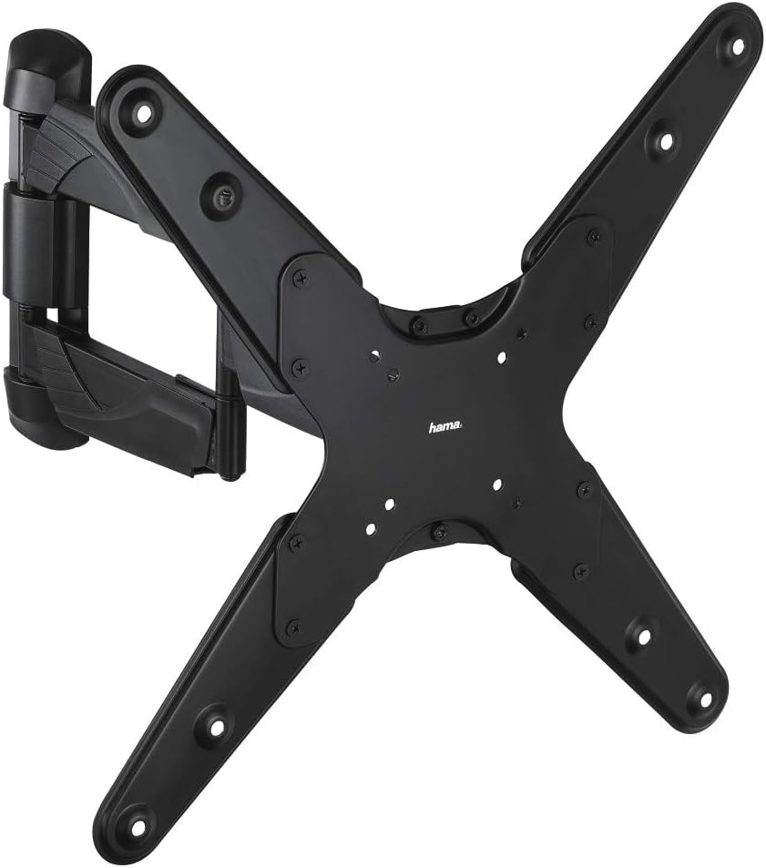 Hama TV Wandhalterung 180° schwenkbar, neigbar (TV Halterung für Flat TV 32“ – 65“, Wandhalterung in