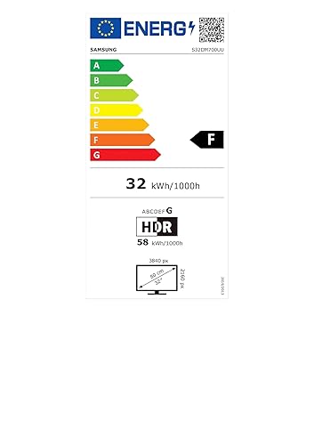 Samsung M70D Smart Monitor, 32 Zoll, 4K AI Upscaling, UHD, 60 Hz, Streaming-Monitor mit Entertainmen