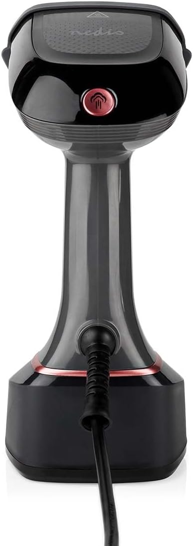 Nedis Bügeleisen - 1400 W - Edelstahl - 0.32 l, Schwarz