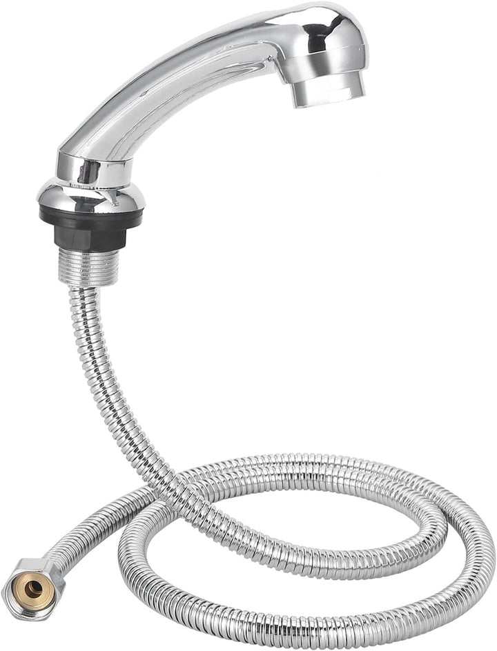 Handbrause für Waschbecken mit 2cm Gewinde (G1/2" Wasserhahnanschluss), Universeller Duschkopf Aufsa