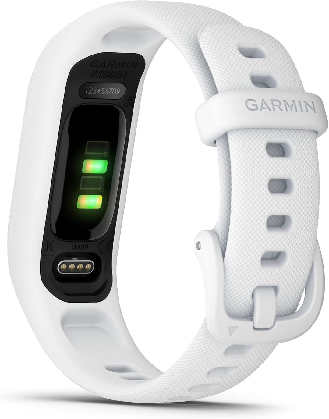 Garmin vívosmart 5 – Fitness-Tracker mit extragrossem OLED-Touchdisplay, Gesundheitsfunktion wie Sch