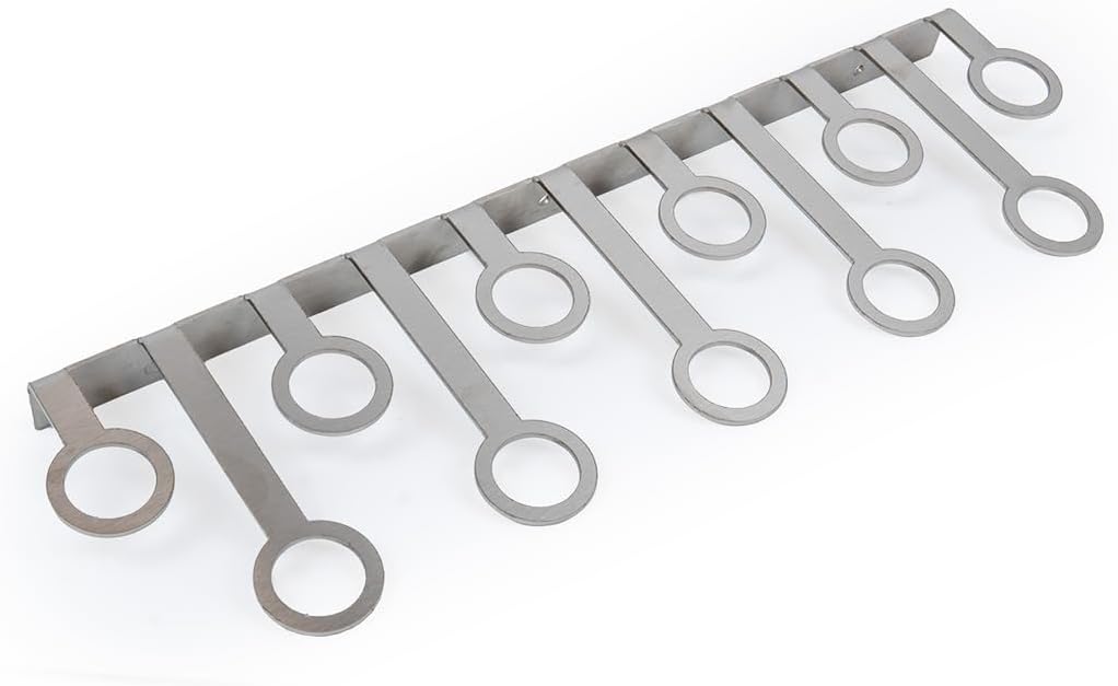 Himalayan Salzkugeln mit Edelstahl-Wandhalterung - Natürlicher Luftreiniger und Salztherapie für die