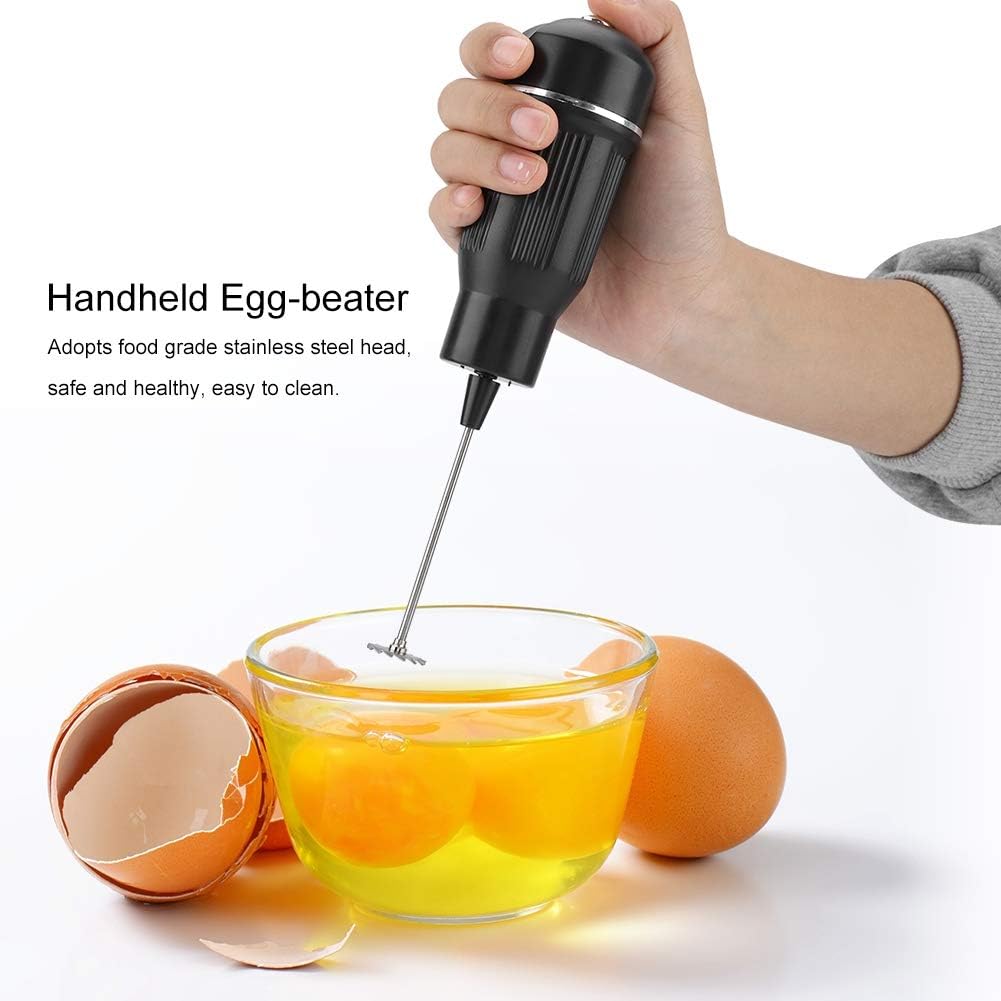 Handheld-Kaffeeaufschäumer, Elektrischer Schneebesen, Tragbarer Milchaufschäumer, Mixer Für Heisse S