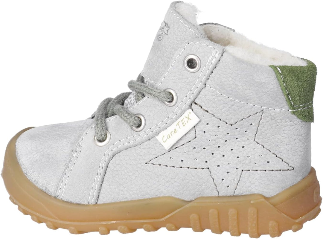 RICOSTA Jungen Winterstiefel Denny, Kinder Lauflernschuhe, Weite: Weit, CareTEX, terracare 20 EU Wei