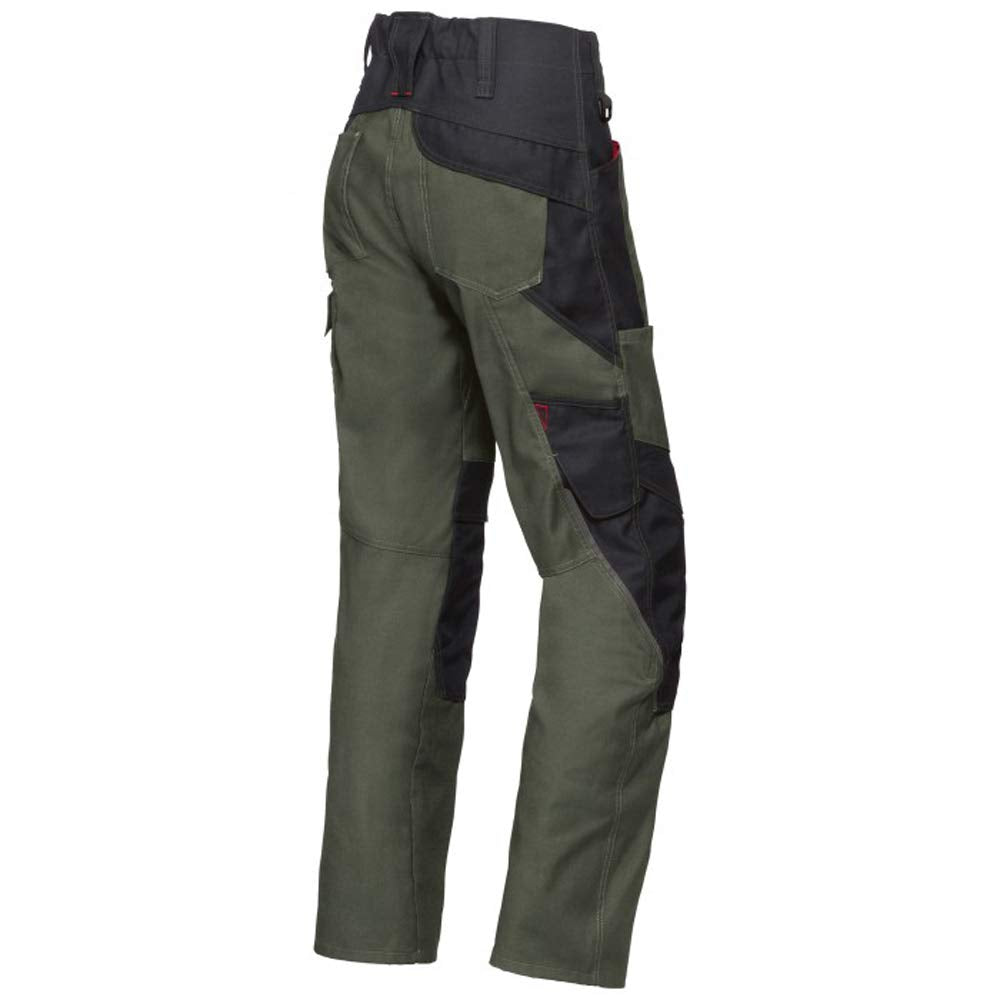 BP 1820-565-7332-58n Arbeitshose für Männer, Höhere Taille am Rücken, 285,00 g/m² Stoffmischung mit