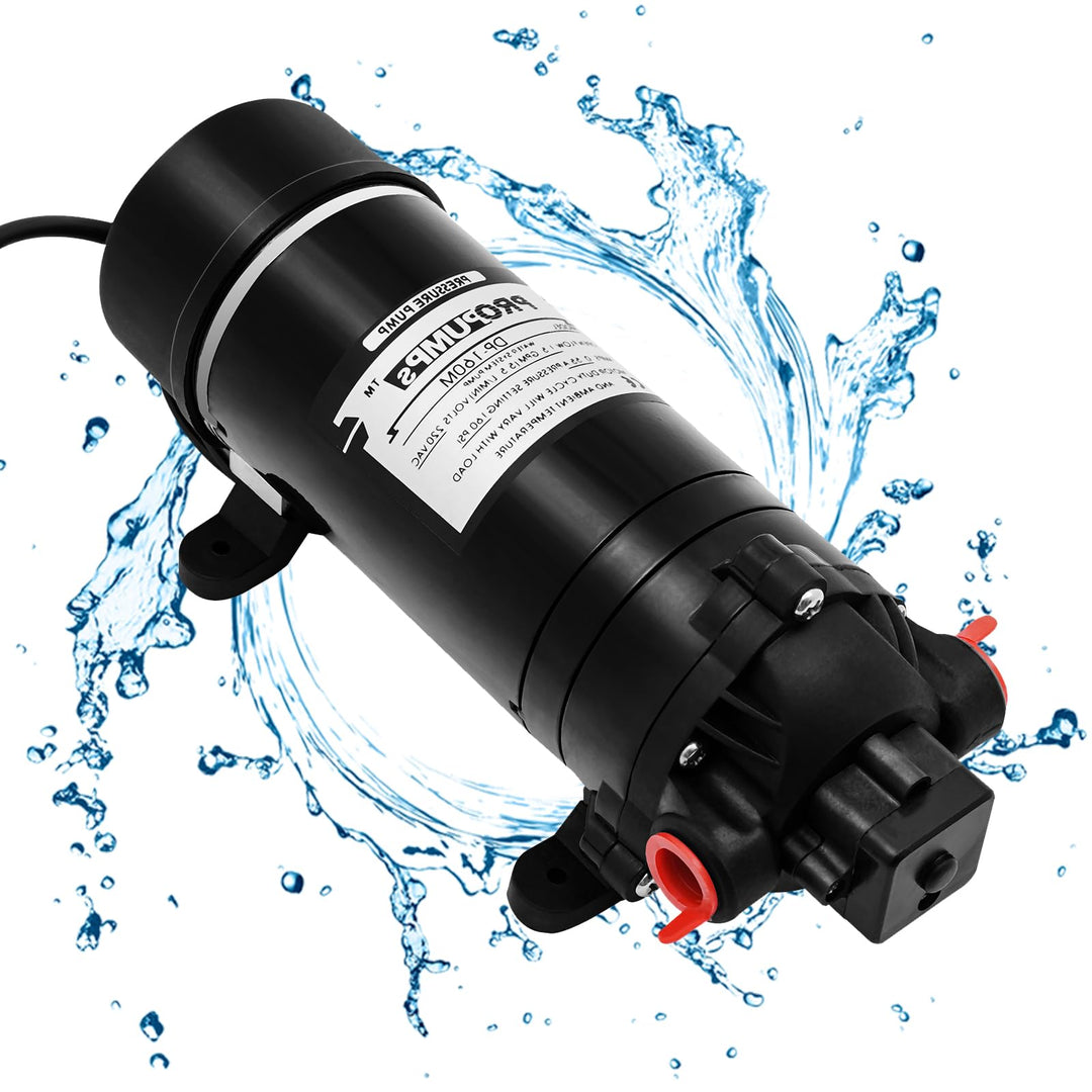Wassertransferpumpe, 120W 80-90 Psi Gartenpumpen aus Edelstahl tragbare Gartenpumpe Kreiselpumpe Was