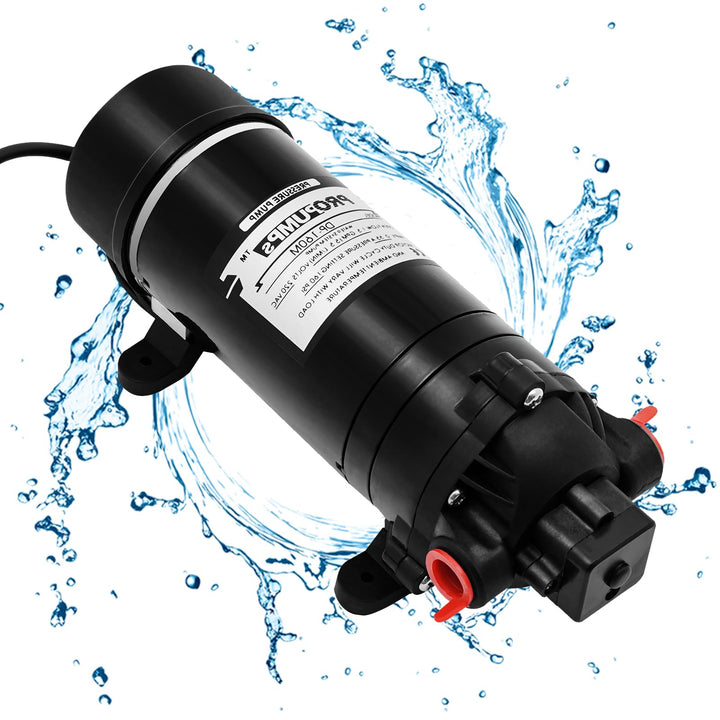 Wassertransferpumpe, 120W 80-90 Psi Gartenpumpen aus Edelstahl tragbare Gartenpumpe Kreiselpumpe Was