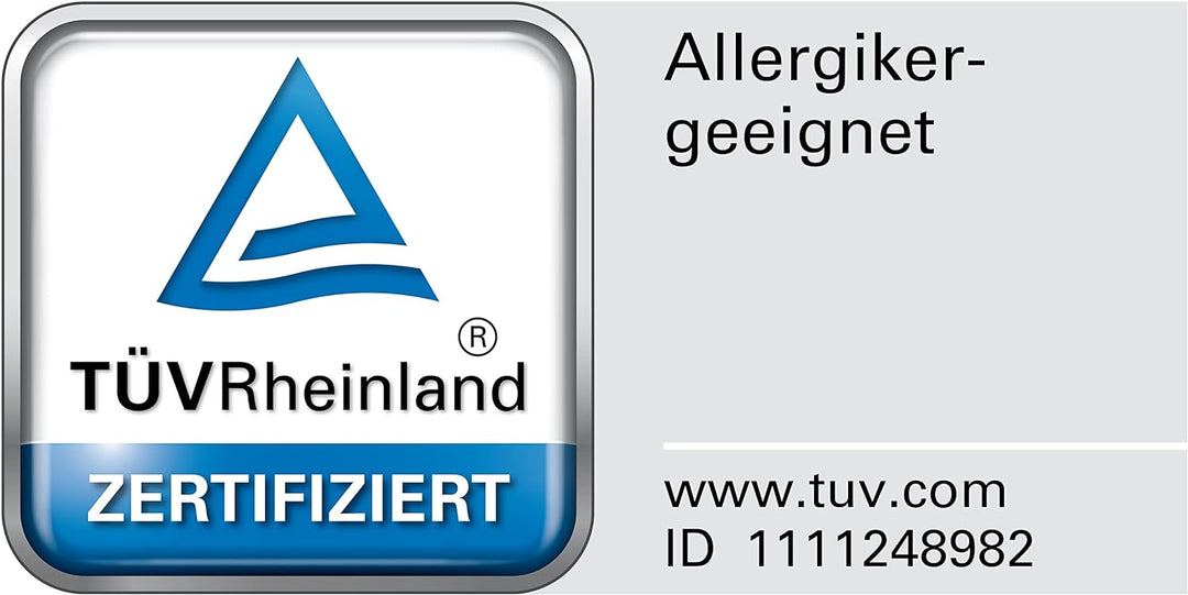 Matratzenbezug Encasing 80 x 200 cm Milbenkotdicht rundum Höhe 20 cm TÜV Zertifiziert TAURO (24529)