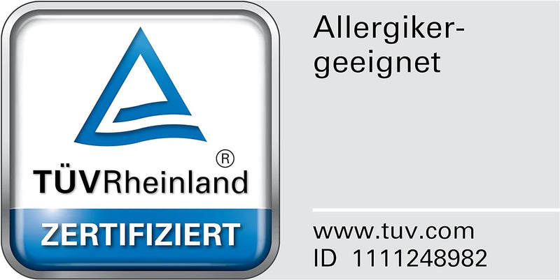 Matratzenbezug Encasing 80 x 200 cm Milbenkotdicht rundum Höhe 20 cm TÜV Zertifiziert TAURO (24529)
