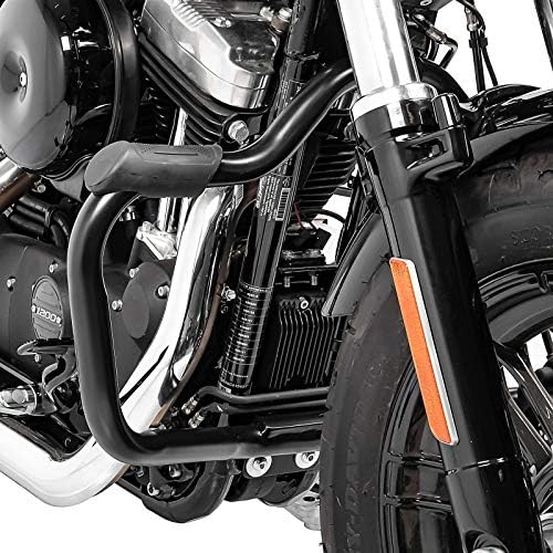 Sturzbügel für Harley Davidson Sportster 1200 Custom (XL 1200 C) 04-17 Craftride Mustache schwarz