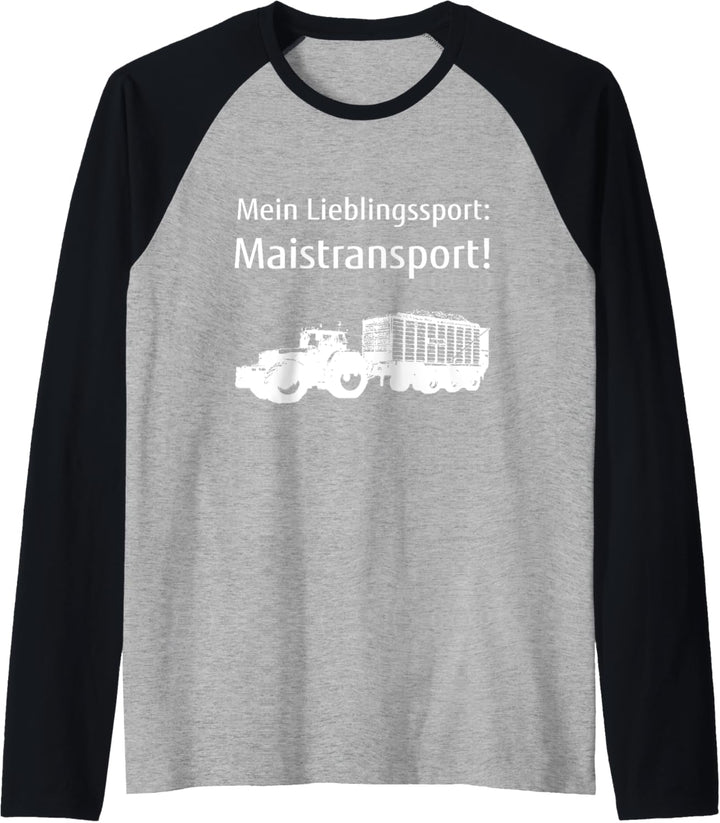 Landwirtschaft Landwirt Bauer Mais häckseln Maistransport Raglan
