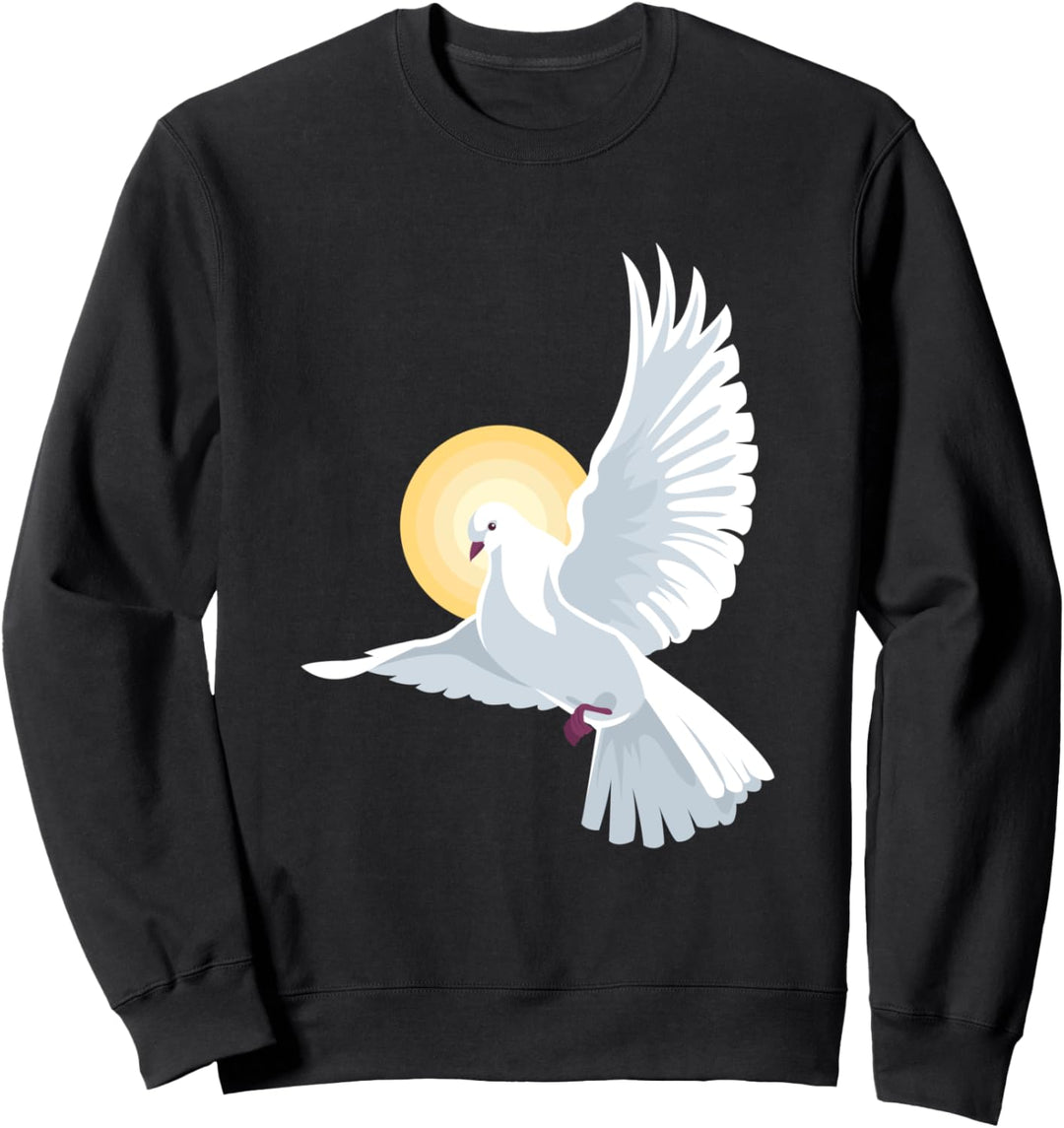 Friedenstaube Geschenk Illustration Hoffnung Frieden Sweatshirt