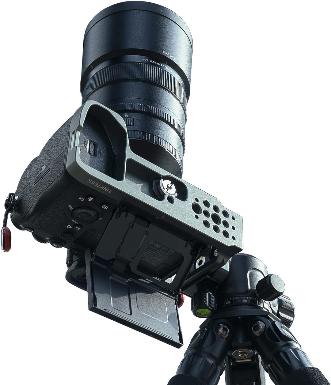 TINKTEEK Leaf Kamera L Winkel für A7R4 A7R IV A7RIV L Bracket Schnellwechselplatte L Halterung L Pla