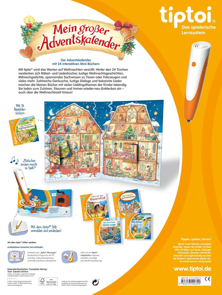 tiptoi® Mein grosser Adventskalender