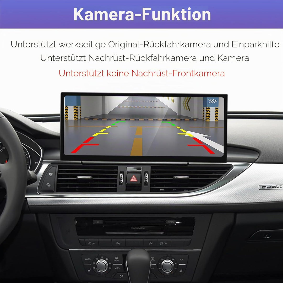 Road Top 12,3 Zoll Autoradio CarPlay für Audi A6/A7 mit MIB2 (2016-2018) | Linux HD Touchscreen, Wir