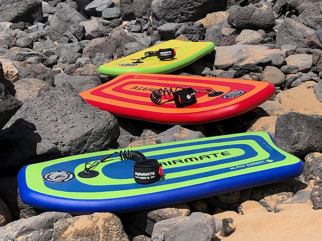 AIRMATE XL 46" Bodyboard Premium - Sportgerät für grosse Erwachsene 190cm+ - Aufblasbar & Kompakt -