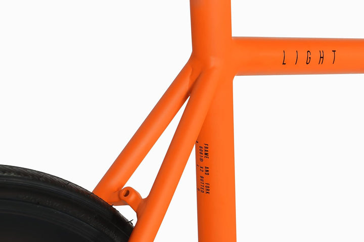 FabricBike Light - Fixed Gear Fahrrad, Single Speed Fixie Starre Nabe, Aluminium Rahmen und Gabel, R